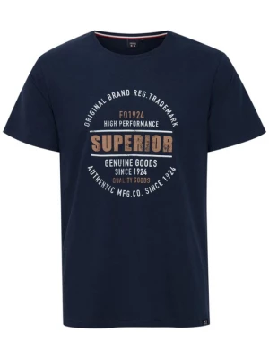 Foto van product FQ1924 Shirt 'RIKO' beige / navy / wit