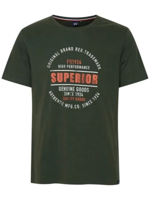 Foto van product FQ1924 Shirt 'RIKO' groen / rood / wit