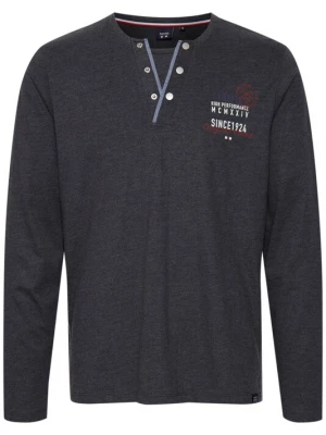Foto van product FQ1924 Shirt 'ROLF' donkergrijs / wit