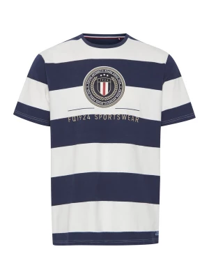 Foto van product FQ1924 Shirt 'Tom' crème / blauw / goud / rood