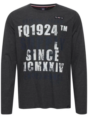 Foto van product FQ1924 Shirt 'WYNTON' grijs / wit gemêleerd