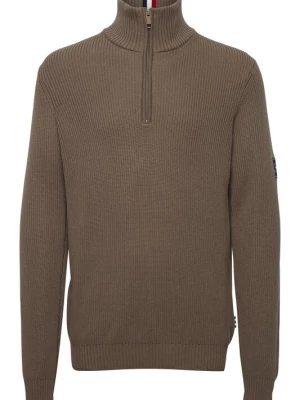 Foto van product FQ1924 Trui 'Kyle' blauw / bruin gemêleerd / rood / zwart / wit