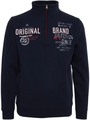 Foto van product FQ1924 Trui 'Louie' navy / rood / wit