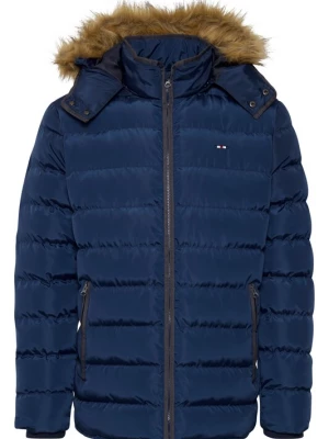 Foto van product FQ1924 Winterjas 'AKSEL' navy / lichtbruin / gemengde kleuren