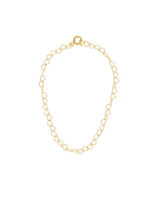 Foto van product Fräulein Wunder Armband 'Herzen - Sterling Silber' goud