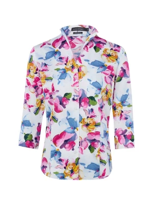 Foto van product Franco Callegari Blouse blauw / geel / pink / wit