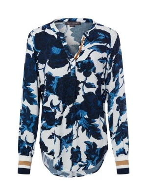 Foto van product Franco Callegari Blouse marine / bruin / wit