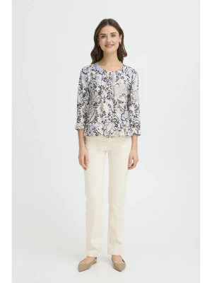 Foto van product Fransa Blouse 'ARIANA' beige / gemengde kleuren