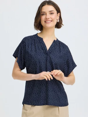 Foto van product Fransa Blouse 'FRLaya' marine / wit