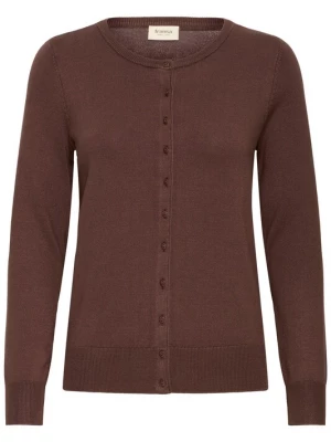 Foto van product Fransa Gebreid vest donkerbruin