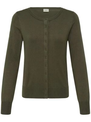 Foto van product Fransa Gebreid vest olijfgroen