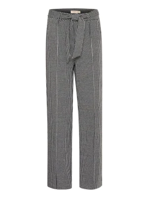 Foto van product Fransa Pantalon 'BLENDA' zwart / offwhite