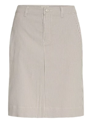 Foto van product Fransa Rok 'FREna' beige / donkerbeige