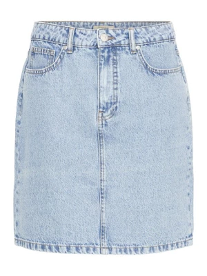 Foto van product Fransa Rok 'FRPetula' blauw denim