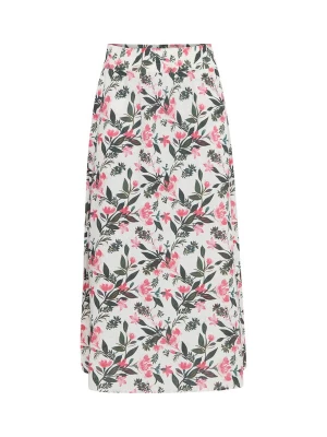 Foto van product Fransa Rok 'Maddie' donkergroen / pink / wit