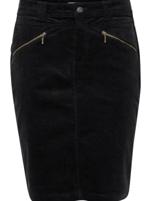 Foto van product Fransa Rok 'Tean' bruin / goud / zwart