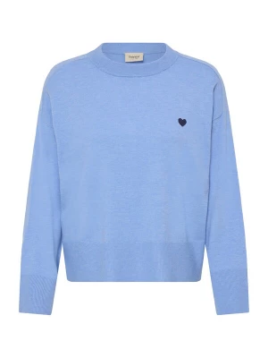 Foto van product Fransa Trui 'FRMelani' hemelsblauw / donkerblauw