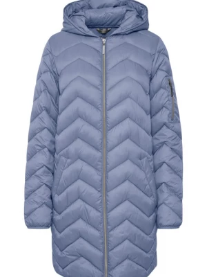 Foto van product Fransa Wintermantel duifblauw