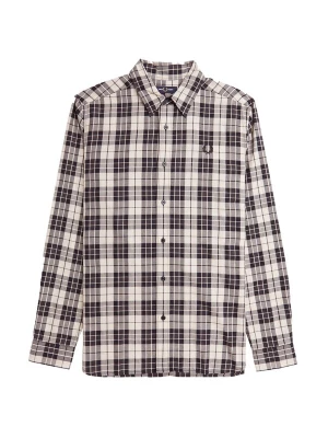 Foto van product Fred Perry Overhemd grijs / zwart / wit