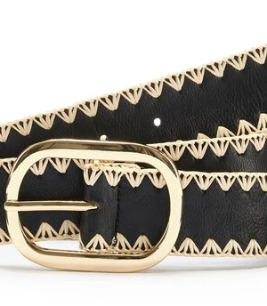 Foto van product FRENCH CONNECTION Riem beige / zwart