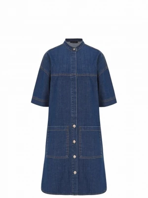 Foto van product FRESHLIONS Jurk 'Josy' blauw denim