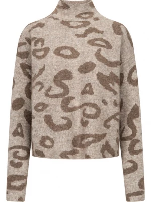 Foto van product Frieda & Freddies NY Trui lichtbeige / bruin
