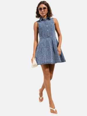Foto van product Friends Like These Blousejurk donkerblauw