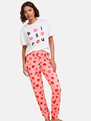 Foto van product Friends Like These Pyjama oranje / wit