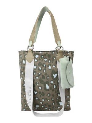 Foto van product Fritzi aus Preußen Shopper 'Izzy' lichtblauw / olijfgroen / donkergroen