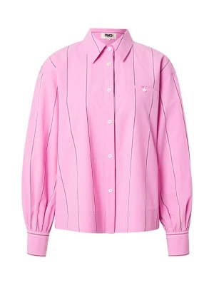 Foto van product FRNCH PARIS Blouse lichtroze / bordeaux / wit