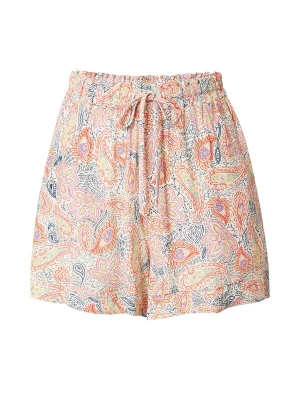 Foto van product FRNCH PARIS Broek 'Jalia' blauw / geel / oranje / abrikoos / pink