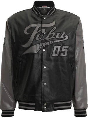 Foto van product FUBU Tussenjas donkergrijs / vuurrood / zwart
