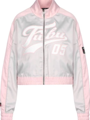 Foto van product FUBU Tussenjas zilvergrijs / rosa / zwart / wit