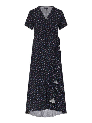 Foto van product Funky Buddha Jurk blauw / pink / zwart