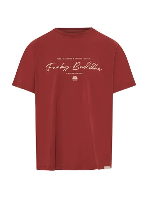 Foto van product Funky Buddha Shirt bordeaux / wit