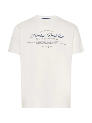 Foto van product Funky Buddha Shirt ecru / navy