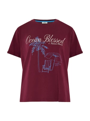 Foto van product Funky Buddha Shirt taupe / royal blue / koningsblauw / wijnrood