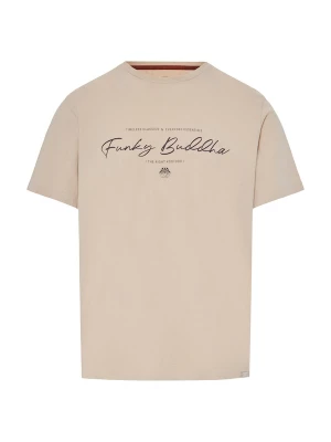 Foto van product Funky Buddha Shirt taupe / zwart