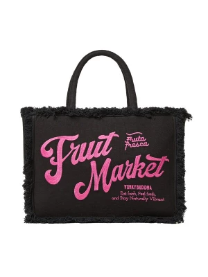 Foto van product Funky Buddha Strandtas pink / zwart