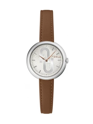 Foto van product FURLA Analoog horloge 'Cosy' bruin / zilver / wit