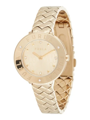 Foto van product FURLA Analoog horloge 'Essntial' beige / goud
