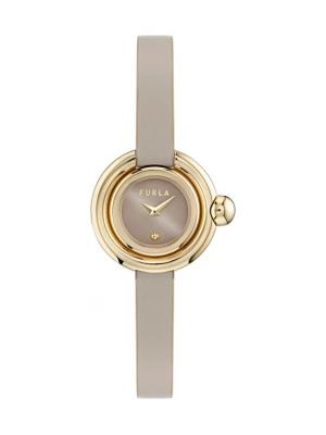Foto van product FURLA Analoog horloge 'Piercing' donkerbeige / goud