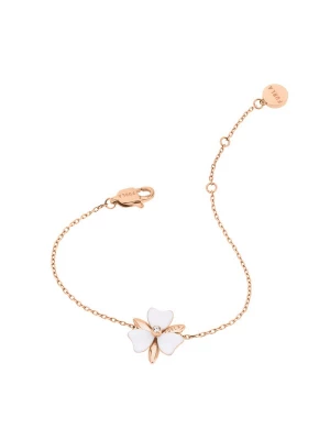 Foto van product Furla Jewellery Armband 'Flora' rose-goud / wit
