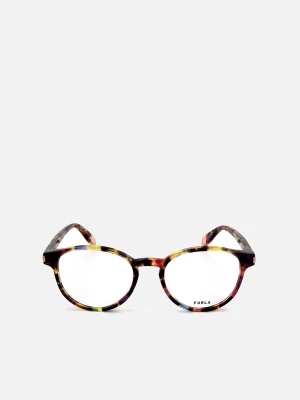 Foto van product FURLA Zonnebril 'Furla VFU437 Havana / nero / giallo / marrone / 18 / 135 Eyewear Frame' gemengde kleuren