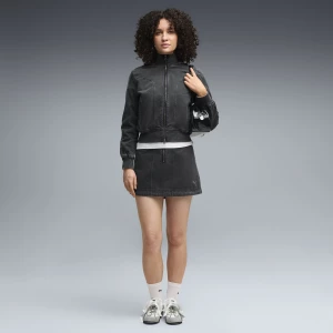 Foto van product FUTURE.PUMA.ARCHIVE rok van gewassen keperstof voor Dames, Zwart