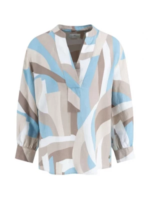 Foto van product FYNCH-HATTON Blouse beige / crème / sand / lichtblauw