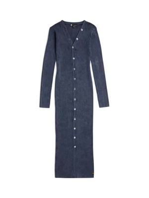 Foto van product G-STAR Gebreide jurk 'Cardigan Dress' donkerblauw