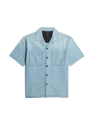 Foto van product G-STAR Overhemd 'Bowling 2-Pocket Shirt' lichtblauw