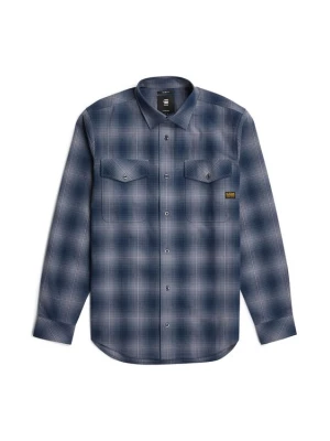 Foto van product G-STAR Overhemd 'Marine' blauw / grijs
