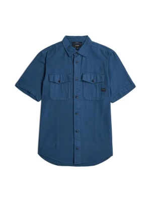 Foto van product G-STAR Overhemd 'Marine Slim Shirt' blauw